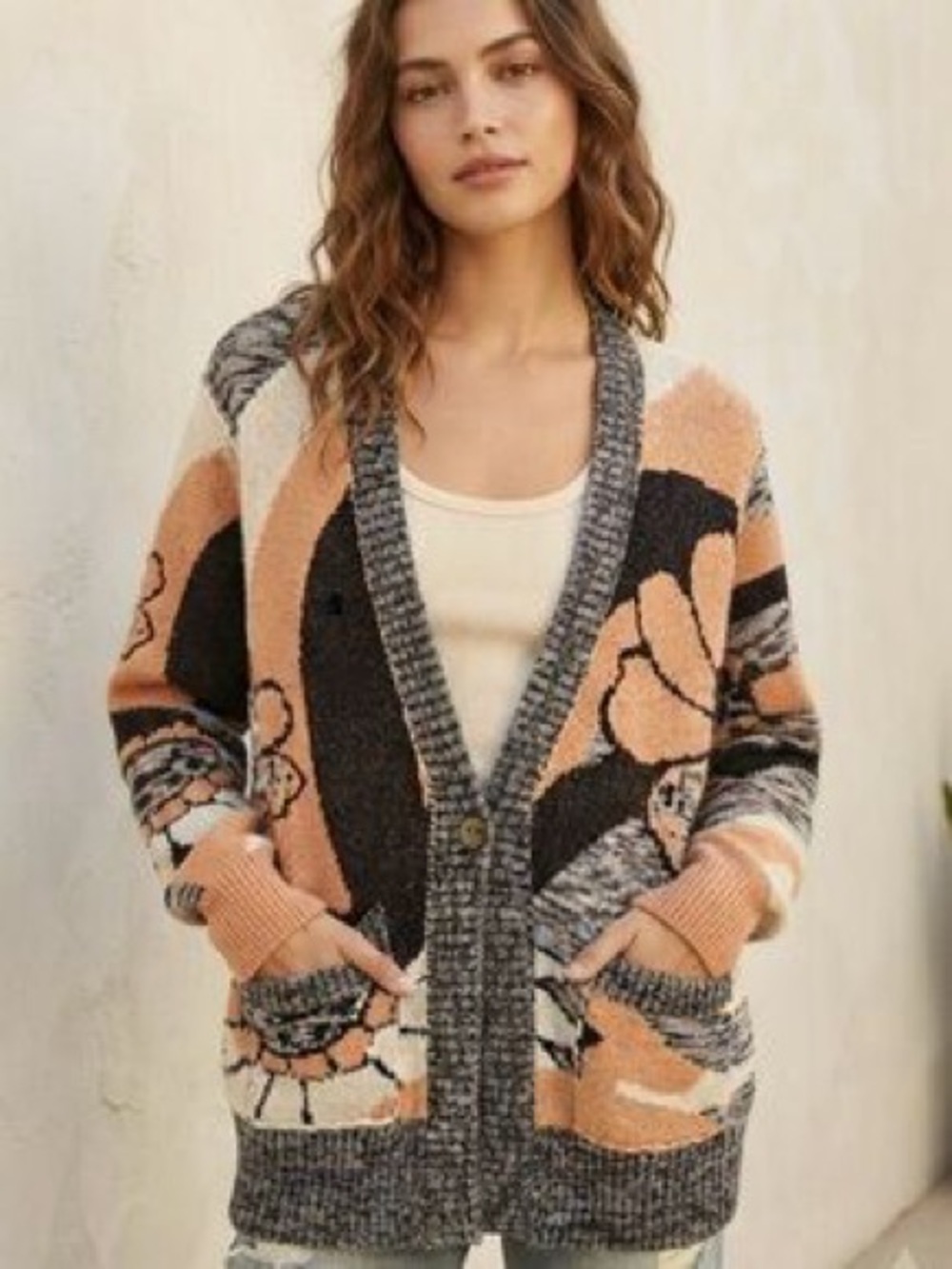 NWT! FP Free People August Cardi Sz Small